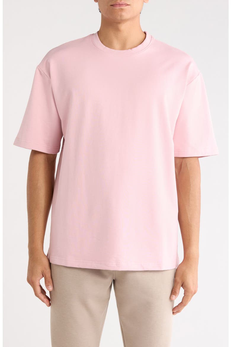 Easefit Boxy T-Shirt, Main, color, BLEACHED MAUVE