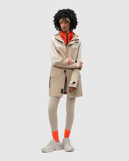 Shop Alpenhaus Unisex  Valmorel 3-in-1 Hooded Raincoat In Stone