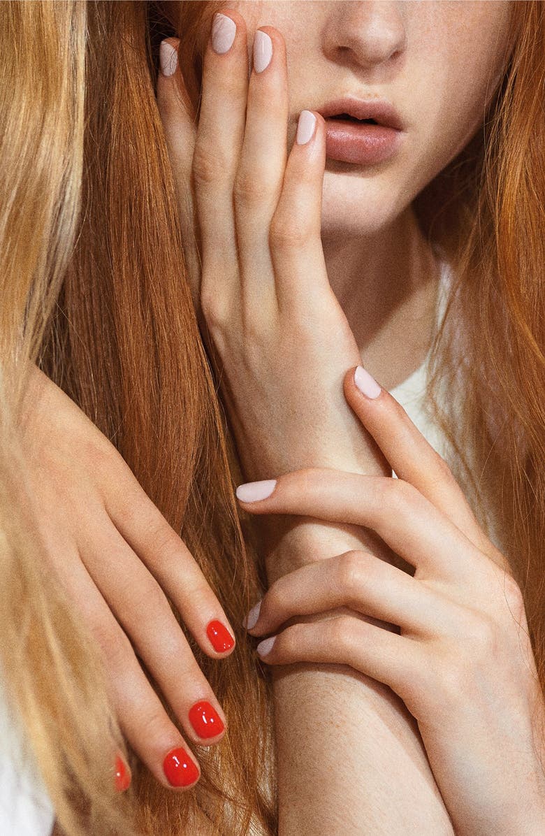 nails inc. London Victoria, Victoria Beckham for nails inc. London 'Judo Red' Nail Polish, Alternate, color, 