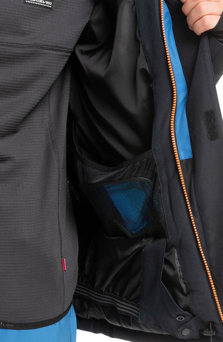 Quiksilver Mission Colorblock Waterproof Technical Snow Jacket, Alternate, color,