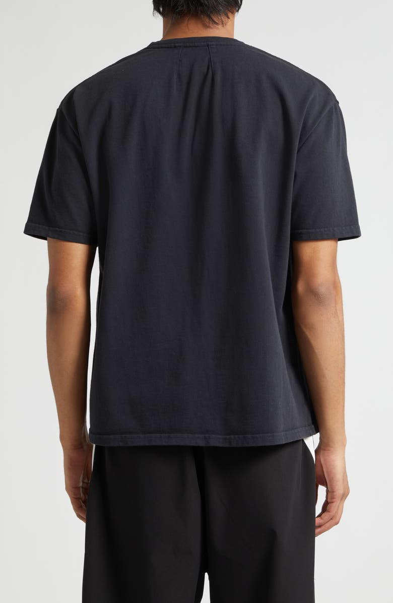 Rhude Montenegro Regatta T-Shirt, Alternate, color, Vintage Black/ Navy/ Green