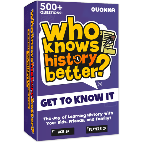 Who Knows Better? Trivia Card Games for Kids & Family