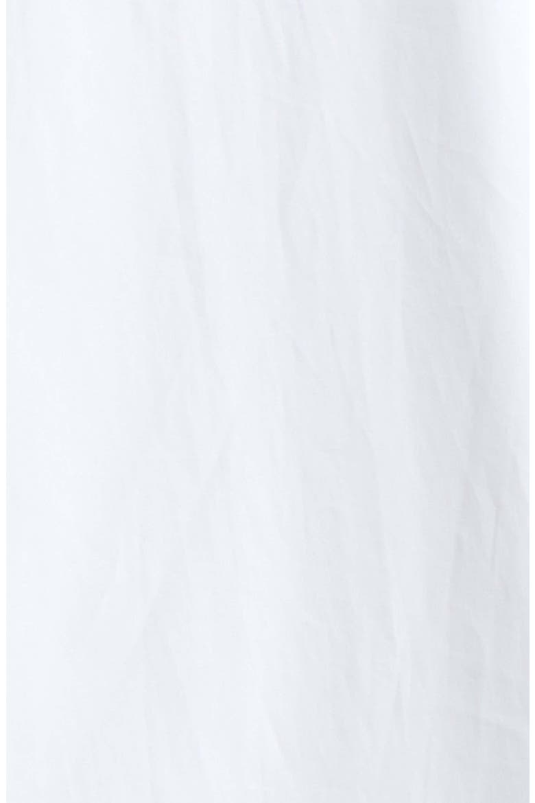 Decorative Topstitch Cotton Poplin Button-Down Shirt, Alternate, color, 1W000-OPTICAL WHITE