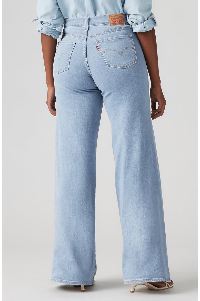 318 Shaping Wide Leg Jeans, Alternate, color, TALL GLASS OF WATER