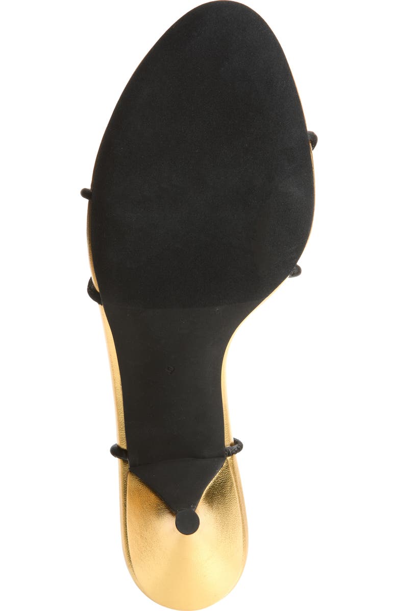 Jeffrey Campbell Georja Ankle Strap Sandal, Alternate, color, Black Satin Cherry