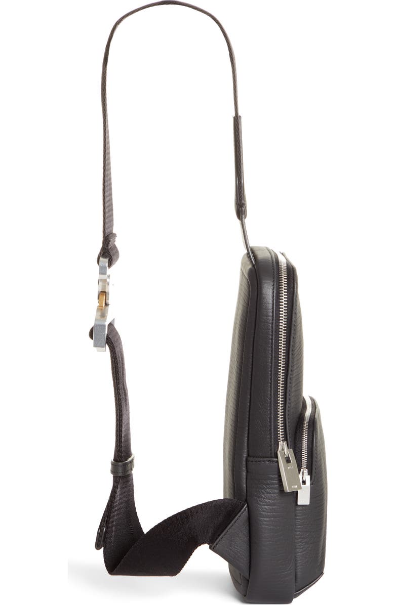 1017 ALYX 9SM Leather & Nylon Crossbody Bag, Alternate, color,