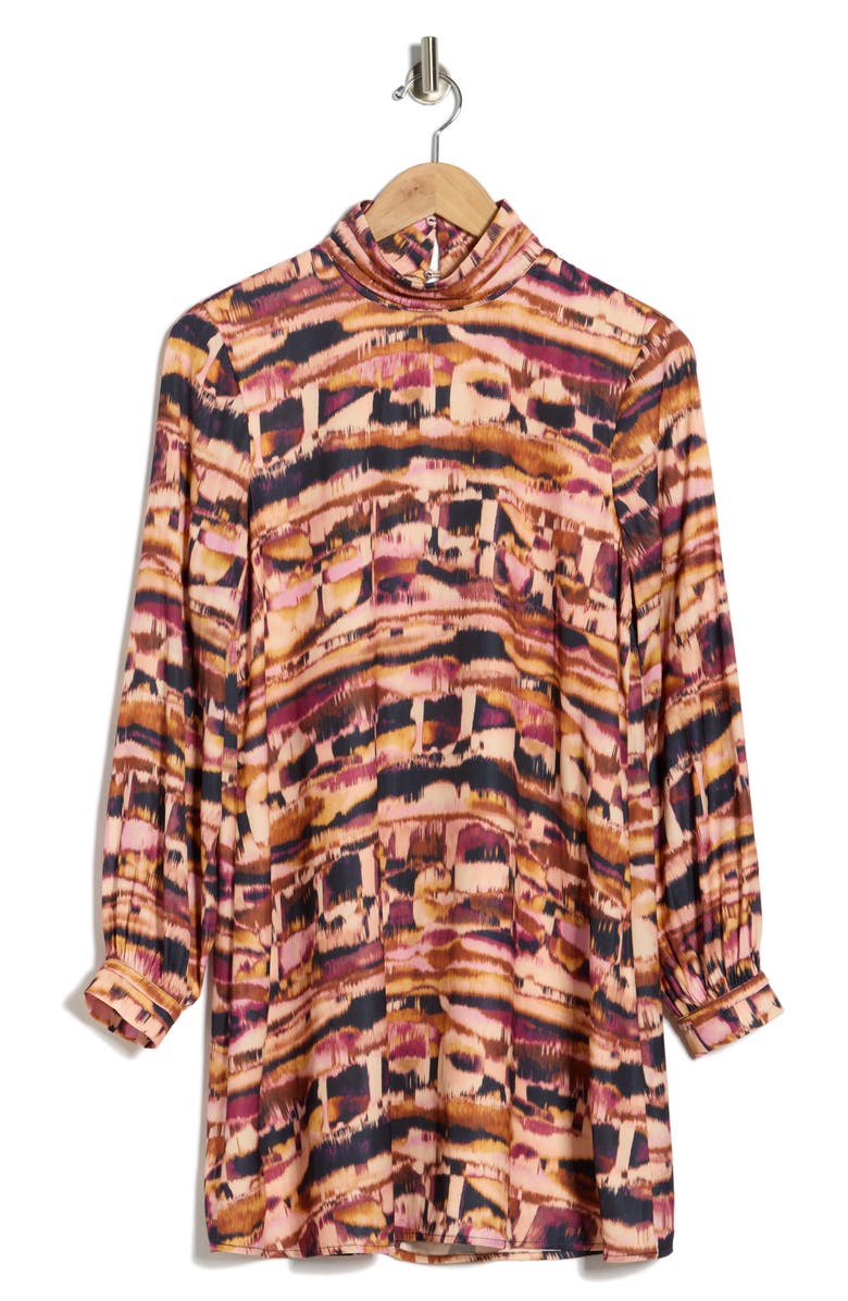 Tart Darcila Long Sleeve Shift Dress, Main, color, Abstract Stripe