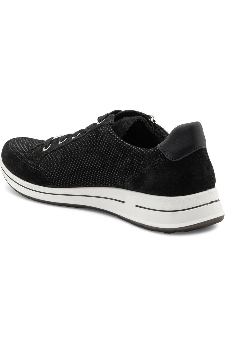 ara Oleanna Sneaker, Alternate, color, Black Puntikid