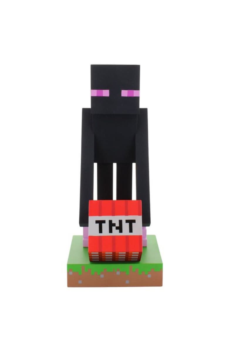 Exquisite Gaming Minecraft Enderman Cable Guys Controller and Phone Holder, Main, color, Multicolored