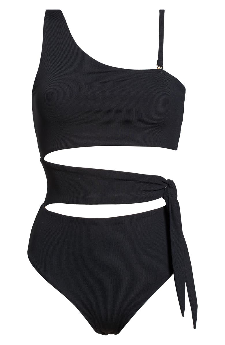 Maaji Midnight Reversible One-Piece Swimsuit, Alternate, color, 