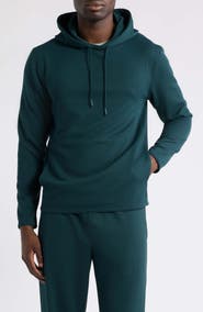 Zella Waffle Pullover Hoodie