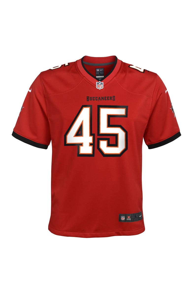 Nike Youth Nike Devin White Red Tampa Bay Buccaneers Game Jersey, Alternate, color, 