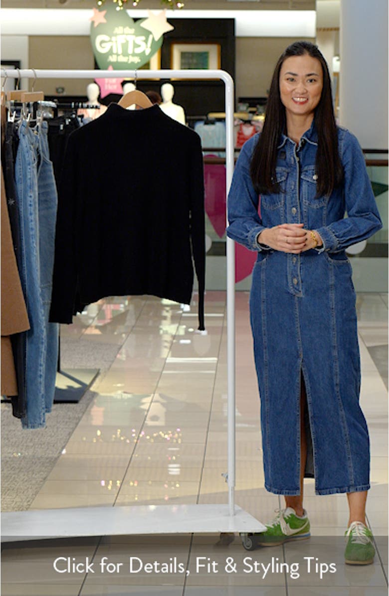 Waffle Stitch Tuck Sweater, sales video thumbnail