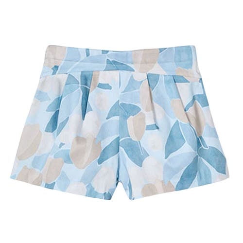 Mayoral Floral Skort In Blue
