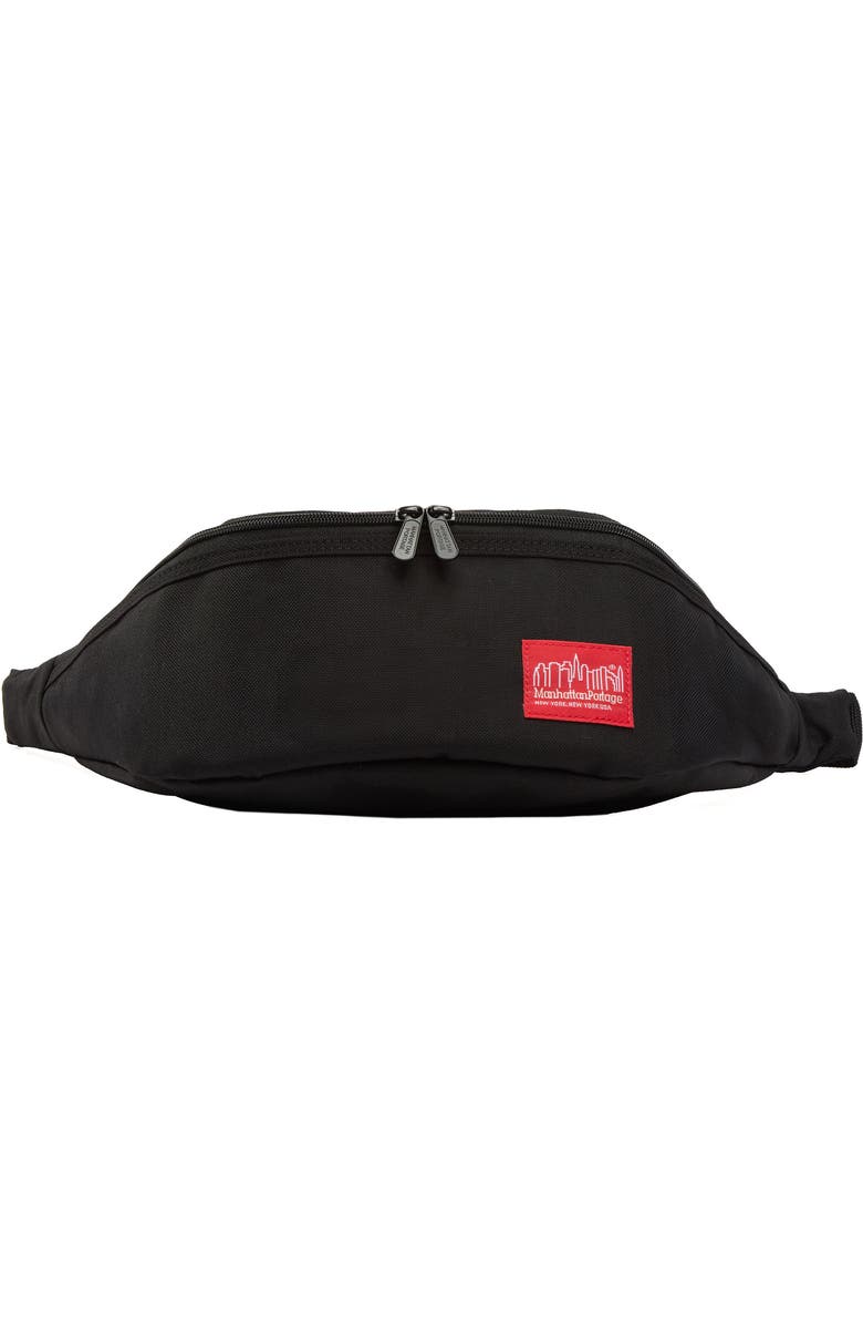 Manhattan Portage Brooklyn Bridge Belt Bag, Main, color, Black