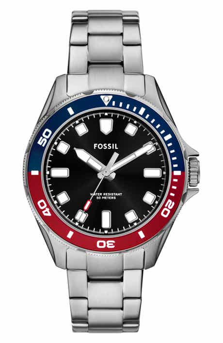 Fossil Dalton Three-Hand Bracelet Watch, 42mm