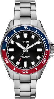 Fossil Dalton Three-Hand Bracelet Watch, 42mm