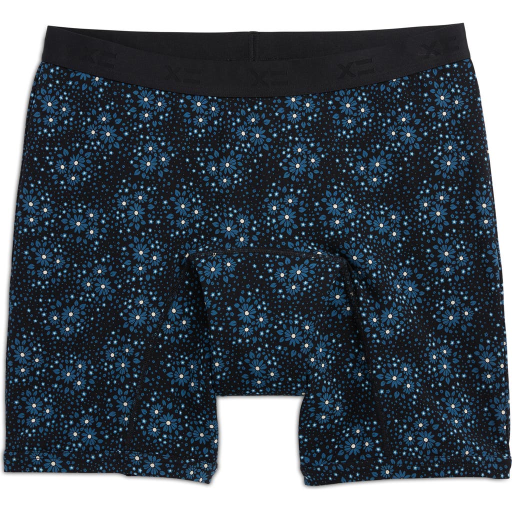 Tomboyx First Line Stretch Cotton Period 9-inch Boxer Briefs In Multi