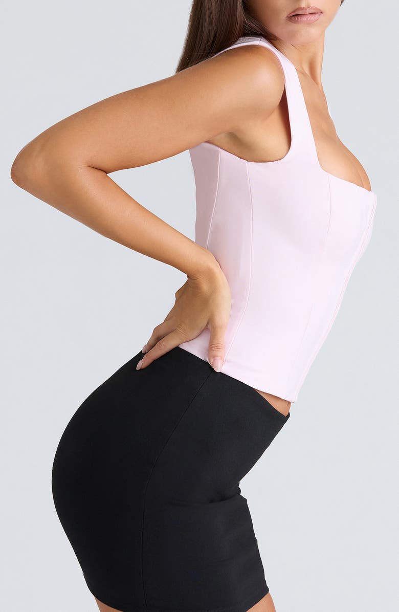 HOUSE OF CB The Balconette Corset Top, Alternate, color, Ballerina Pink