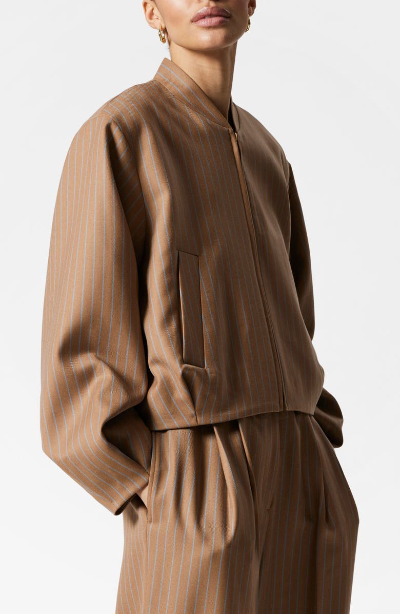 & Other Stories Crop Wool Jacket, Alternate, color, 