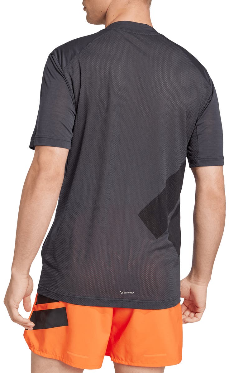 adidas Terrex Tech T-Shirt, Alternate, color, Carbon