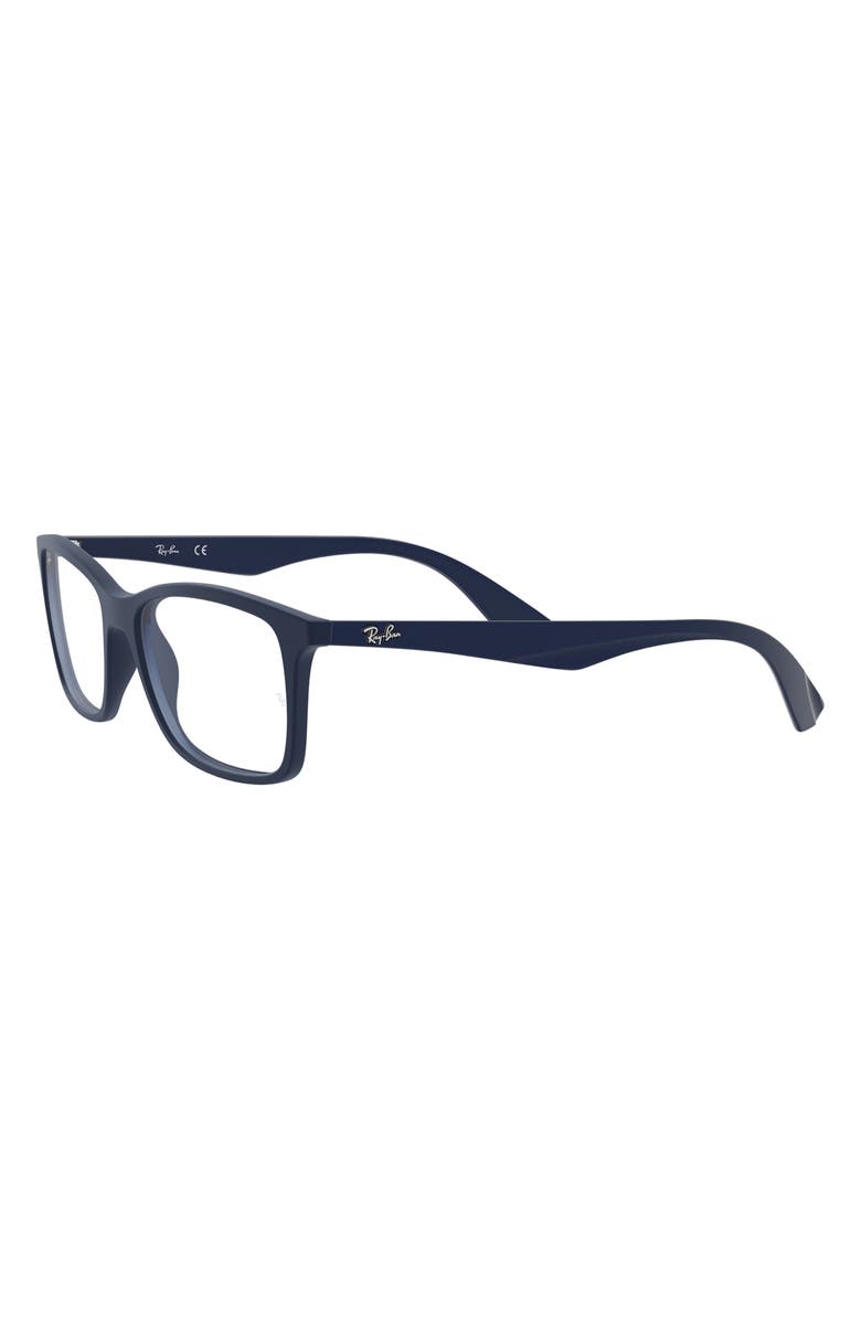 Ray-Ban 54mm Optical Glasses, Alternate, color, Matte Blue