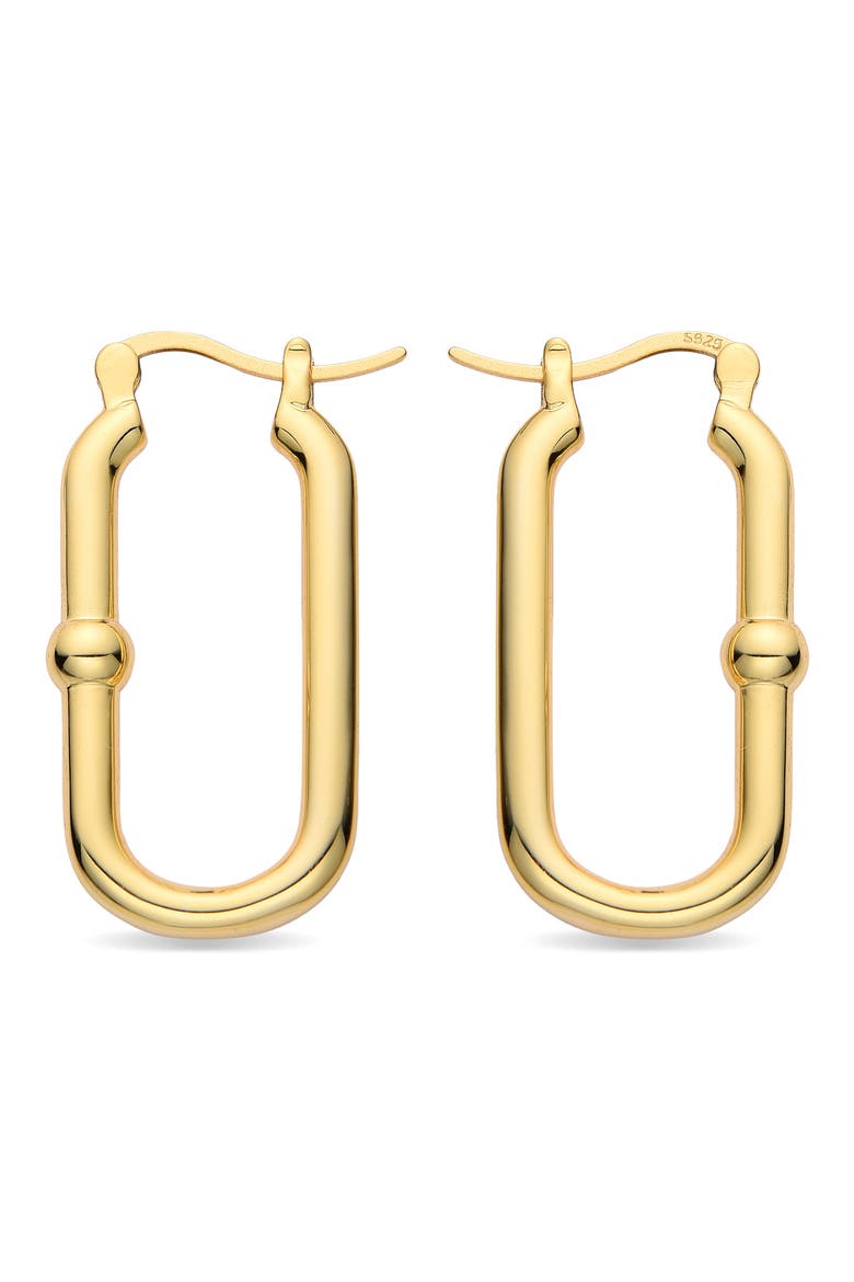 Lisa Hoop Earrings, Alternate, color, GOLD