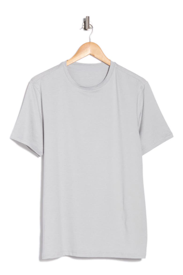 Nomad Mesh Short Sleeve T-Shirt, Alternate, color, HEATHER LUNAR DUST