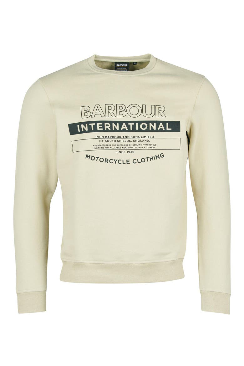 International Graphic Sweatshirt, Alternate, color, OYSTER