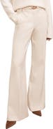 Reiss Leona Belted Flare Hem Pants
