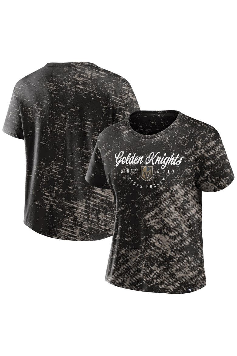 Women's Fanatics Branded  Black Vegas Golden Knights Breakaway T-Shirt, Main, color, Black