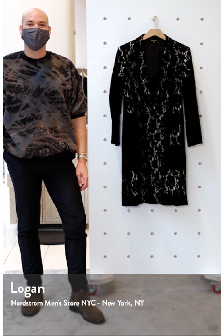 Flocked Lace Coat video