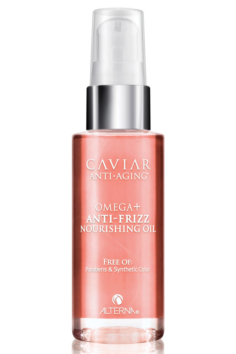 Caviar Anti-Aging Omega Anti-Frizz Nourishing Oil, Main, color, NO COLOR