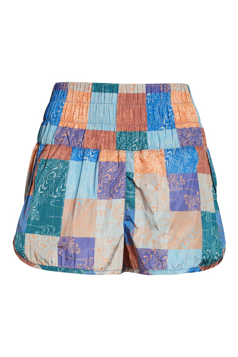 The Way Home Shorts, Alternate, color, COBALT COMBO
