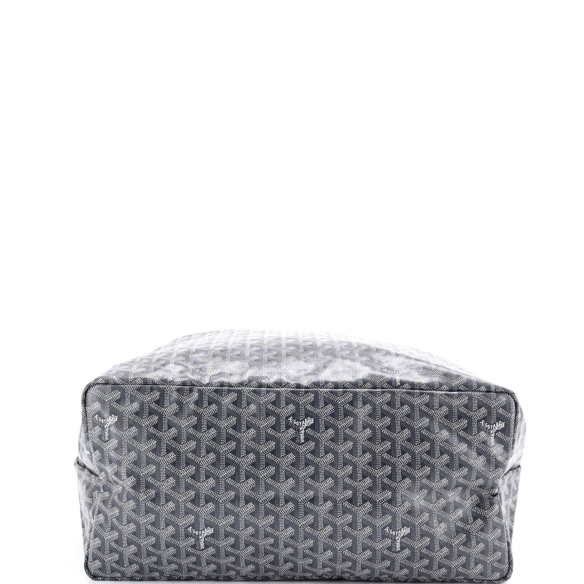 Pre-Owned Goyard Saint Louis Tote Coated Canvas GM, Alternate, color, Gray