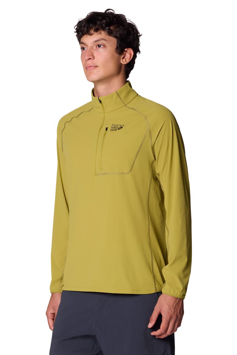 Sunshield Half Zip, Alternate, color, BRIGHT FATIGUE