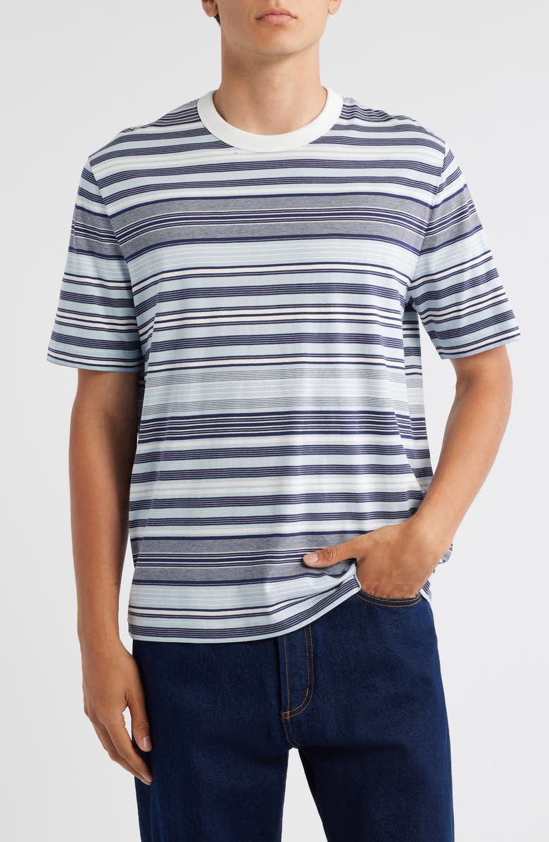 PS Paul Smith Stripe Casual Fit T-Shirt, Main, color, 
