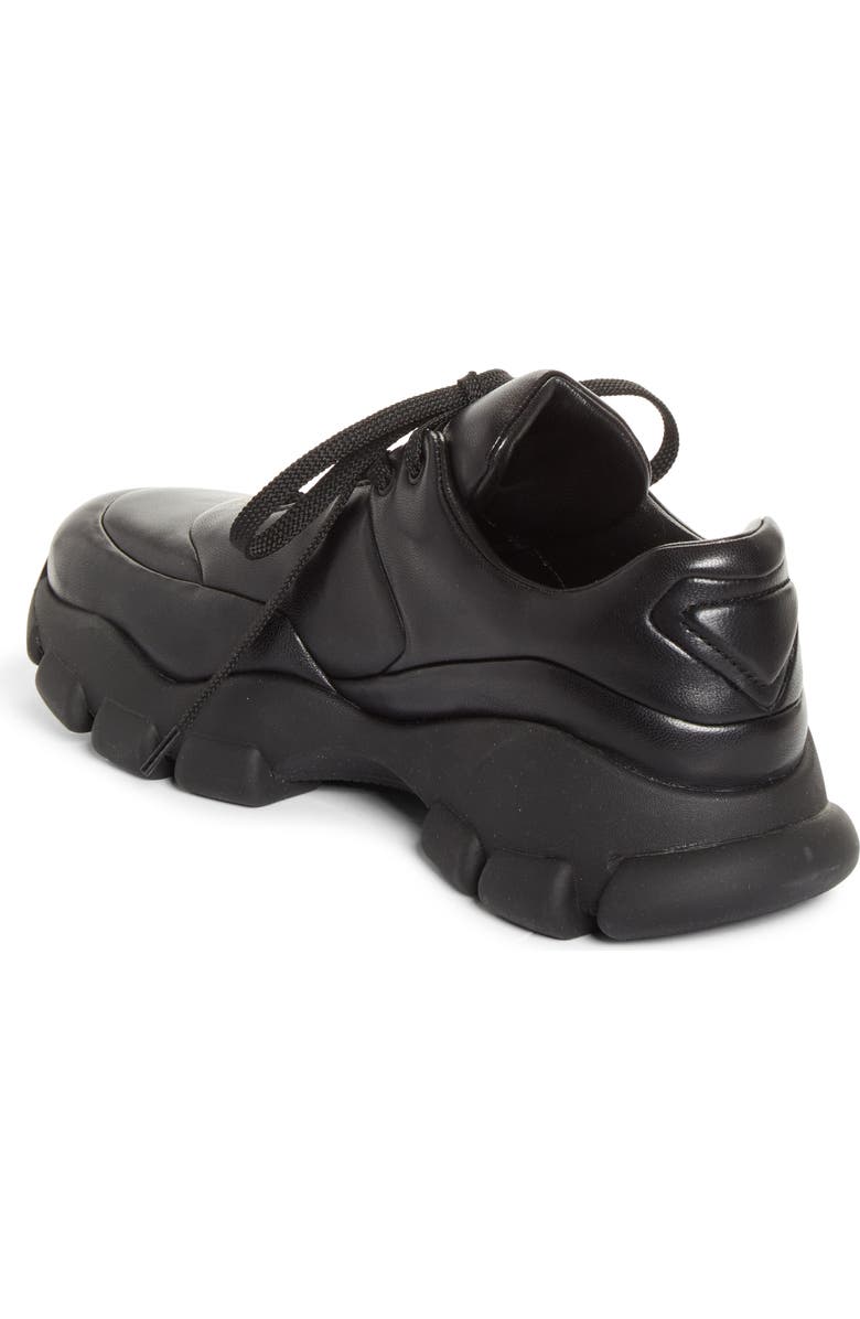 Prada Monolith Athletic Sneaker, Alternate, color, Nero
