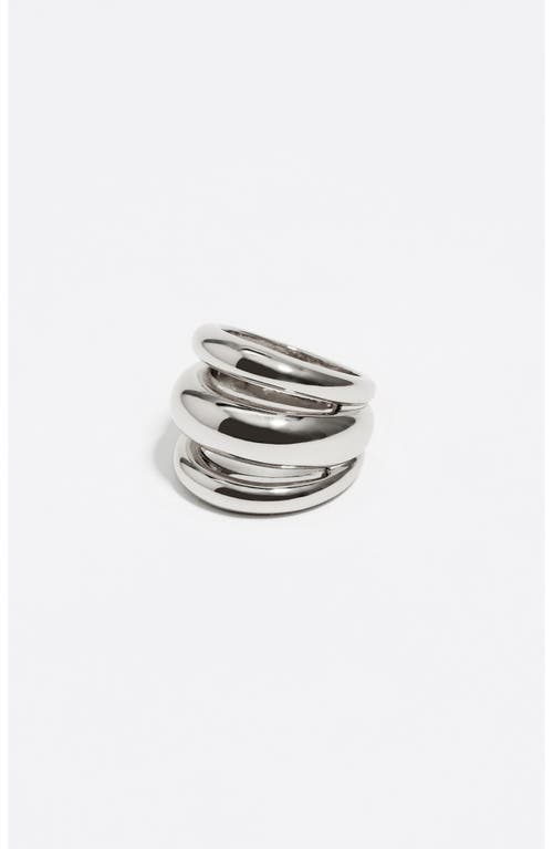 Bimba Y Lola Bands Ring In Metallic