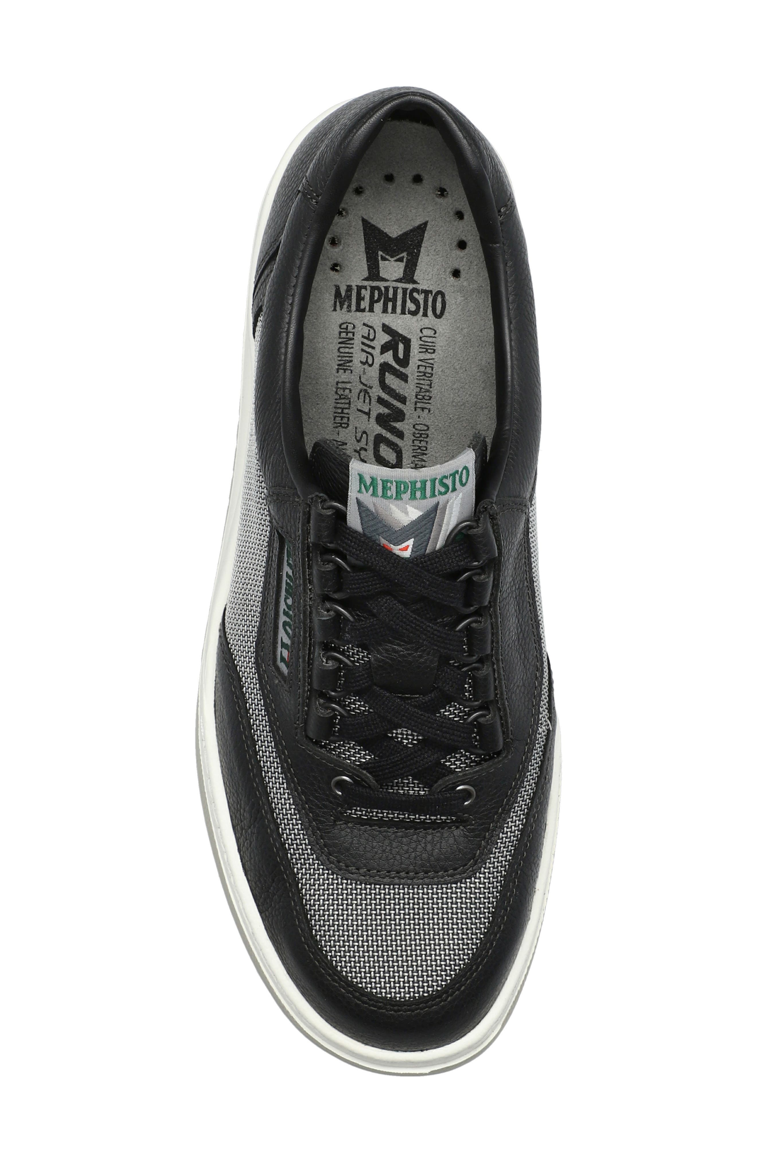 Mephisto Match Air Sneaker, Alternate, color, Black