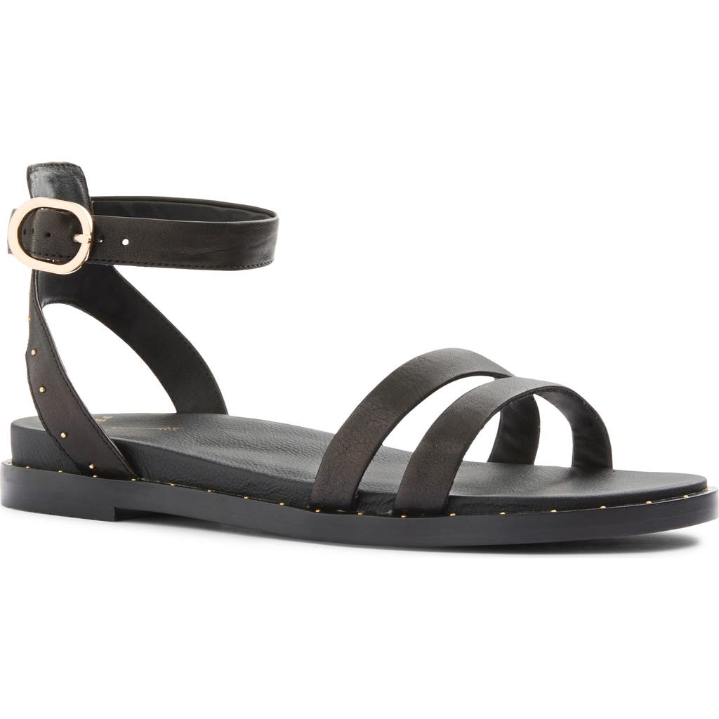 Frankie4 Patterson Ankle Strap Sandal In Black