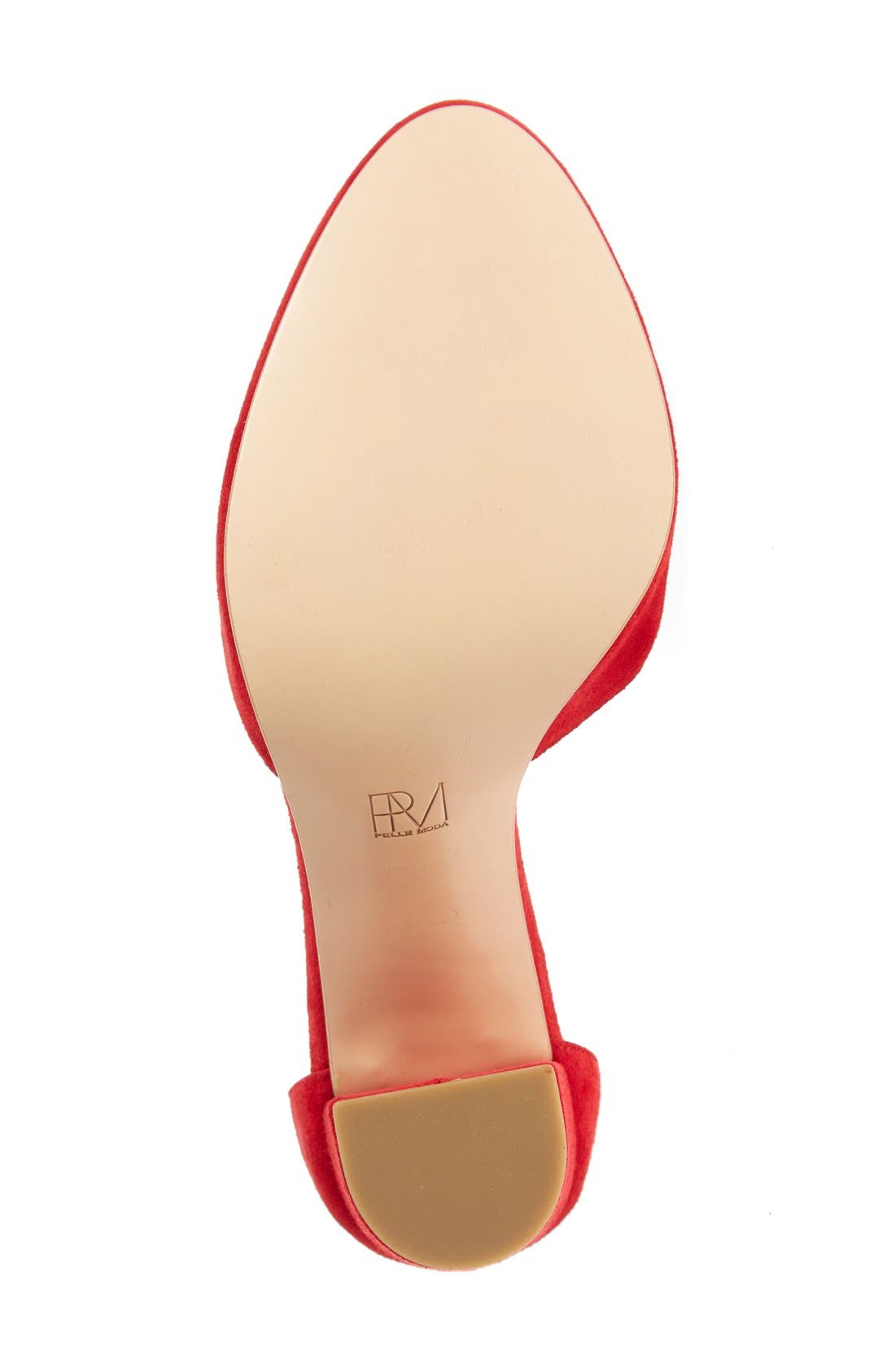 Fritz d'Orsay Pump, Alternate, color, LIPSTICK RED LEATHER