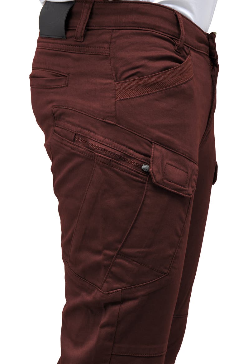 Slim Cargo Pants, Alternate, color, CHOCOLATE
