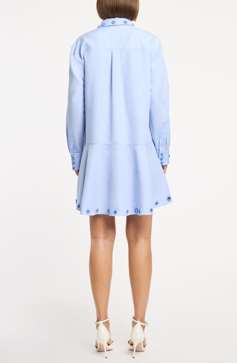 Cinq à Sept Giulia Long Sleeve Minidress, Alternate, color, Rain Cloud