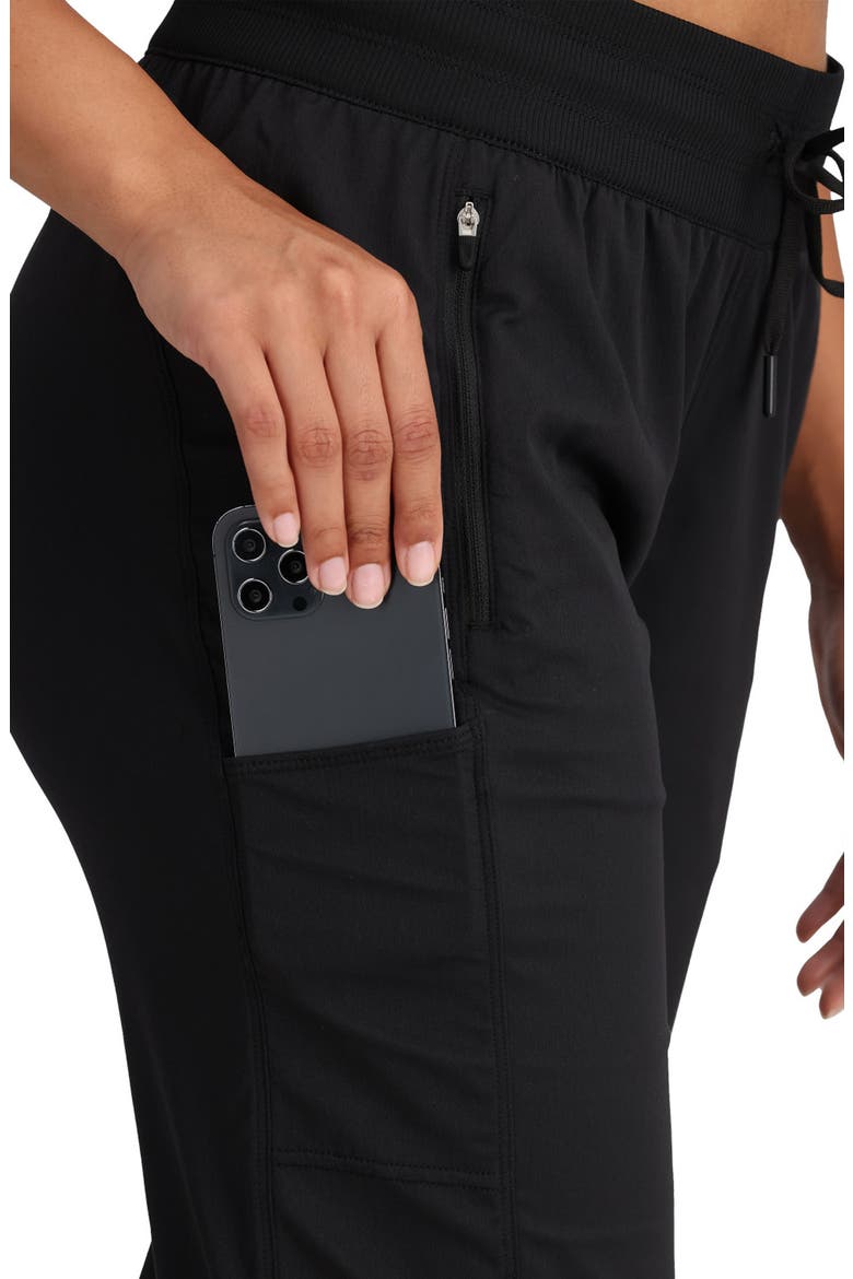 Aphrodite 2.0 Motion Water Resistant Pants, Alternate, color, TNF BLACK