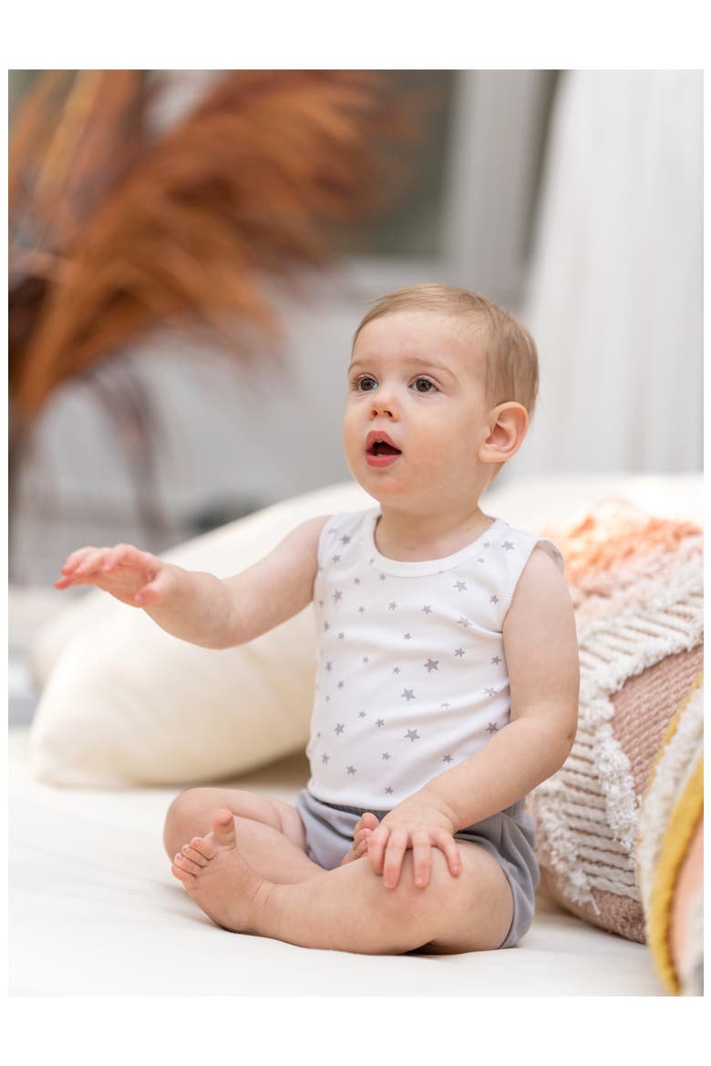 Cotton Tank Top & Bloomers Set, Alternate, color, GREY