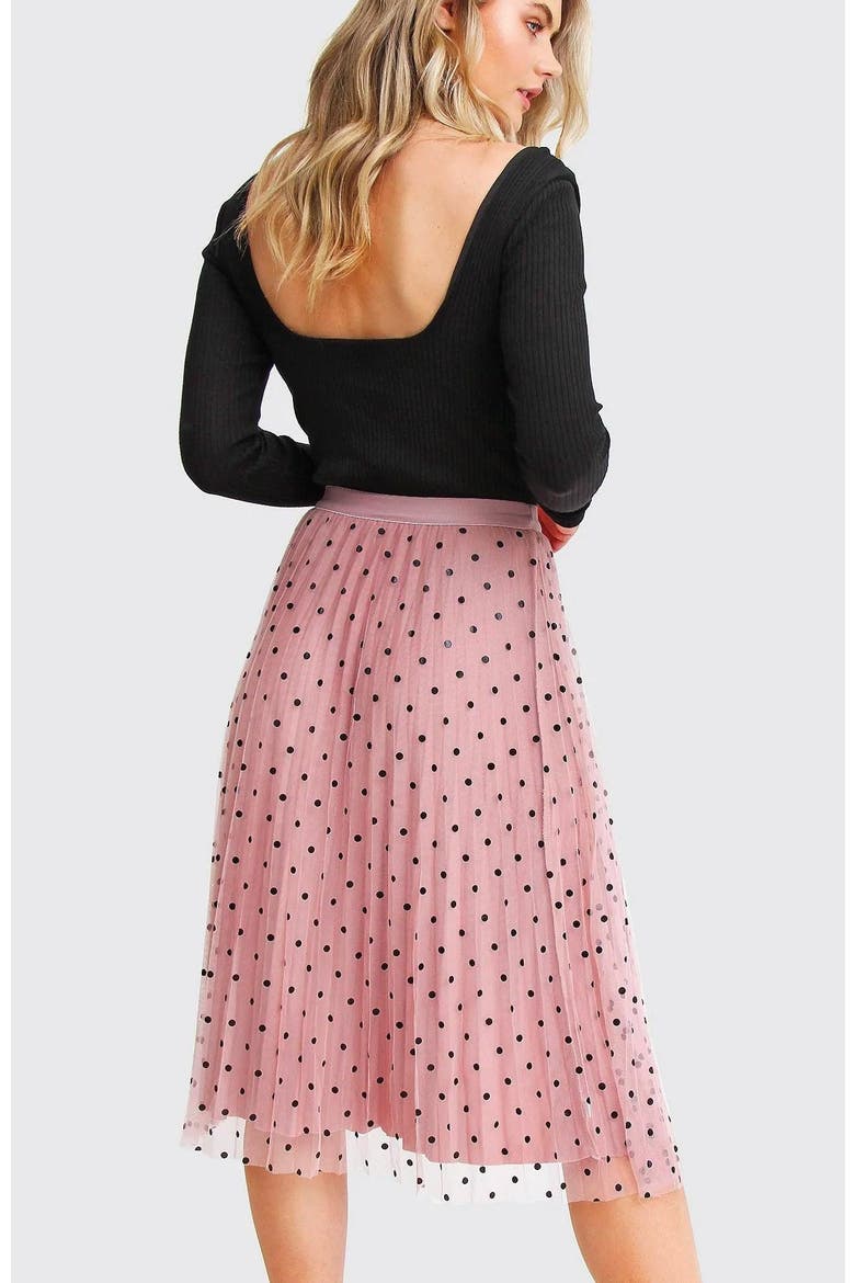 Mixed Feeling Reversible Skirt, Alternate, color, Pink