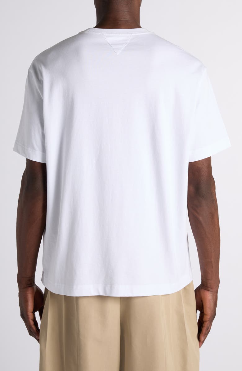 Bottega Veneta Cotton Jersey Graphic T-Shirt, Alternate, color, White