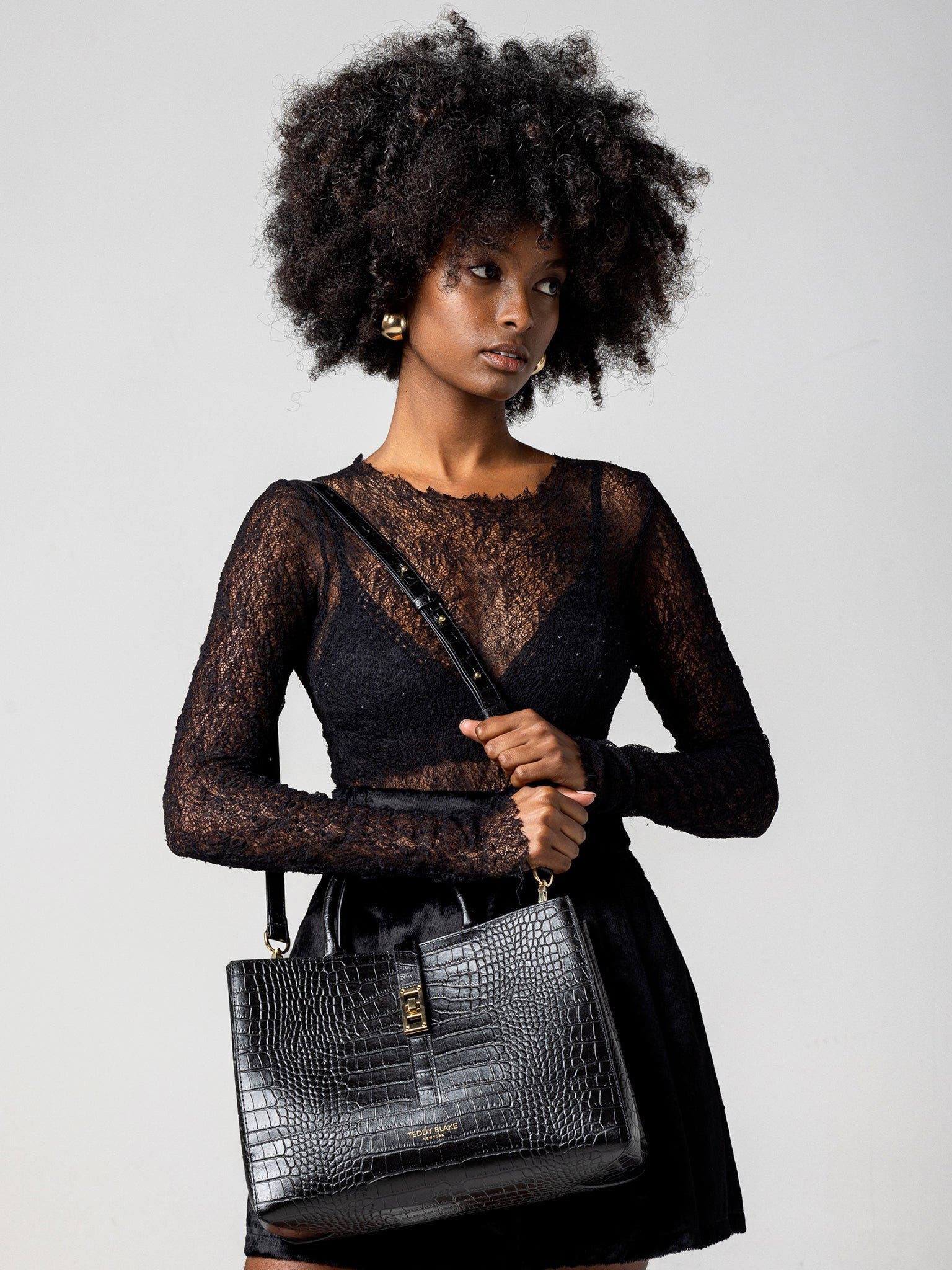 Teddy Blake Lola Croco 12", Alternate, color, 