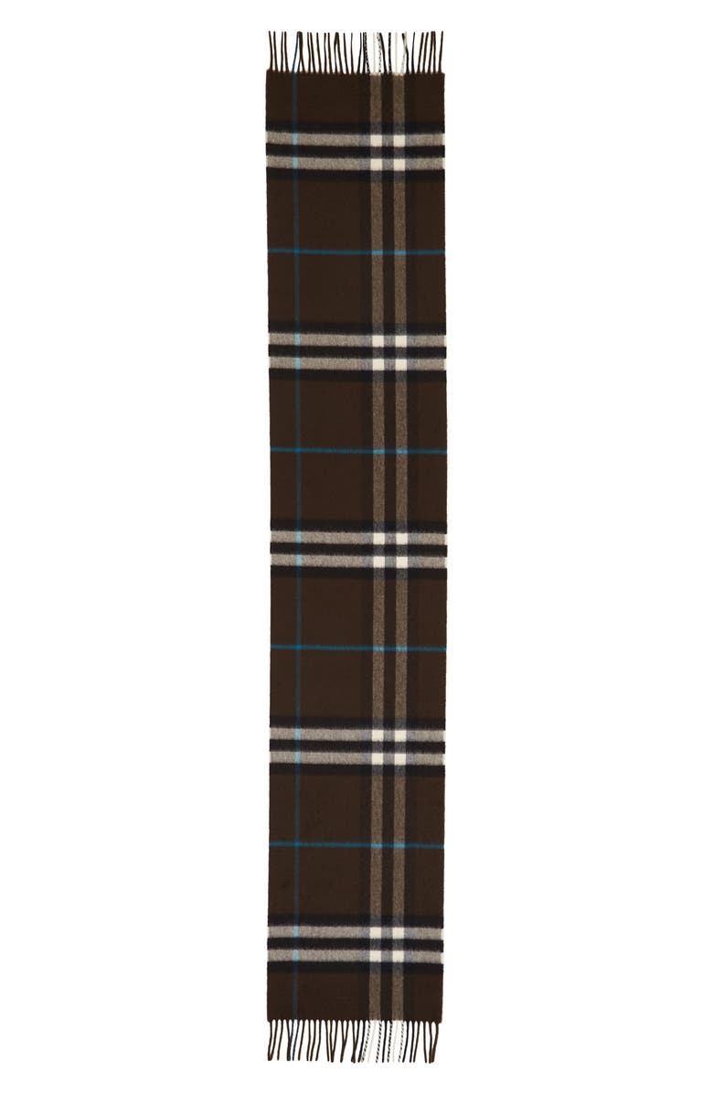 Burberry Giant Check Cashmere Scarf, Main, color,